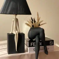 گلدان طرح پا