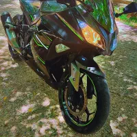 کاوازاکی نینجا zx 25r تک رنگ خاص ریس بنلی 300