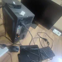 کامپیوتر،کیس و مانیتور با کیبورد و‌موس و...