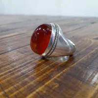 انگشتر عقیق دست