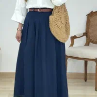 دامن سرمه ای