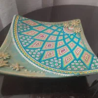 بشقاب نقطه کوب شده اصفهان