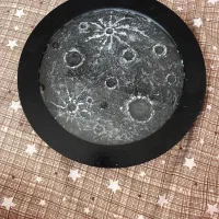 تابلو ماه چراغ دار