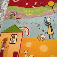 گلیم فرش اتاق کودک