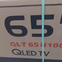 تلویزیون جی وی سی ۶۵ اینچ qled کاملا اکبند