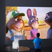 ویدئو پرژکتور قابل حمل اندروید کوچک|تلویزیون و پروژکتور|قم, صفائیه|دیوار