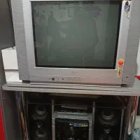 تلویزیون الجی اصل ومیزتلویزیون۲تومن فروش فوری|سیستم صوتی خانگی|اردبیل, |دیوار