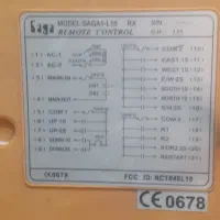 ریموت کنترل جرثقیل و بالا بر