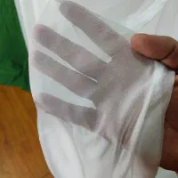 پرده آماده حریر سفید BL21، دلیلی برای لبخند امروز|پرده، رانر، رومیزی|ساری, |دیوار