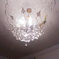 لوستر ۸ شاخه برنجی