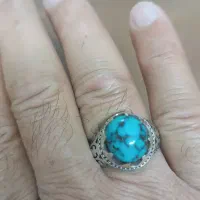 انگشتر فیروزه نیشابور ۱۴ گرم