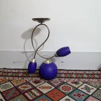 میز وسط و لوستر