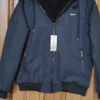 کاپشن مردانه اف یلدا پفکی سیلیکونی چرم نمدی اورخز|لباس|مشهد, طلاب|دیوار