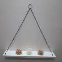 آویز دیوارکوب شلف دیواری شمع جاشمعی