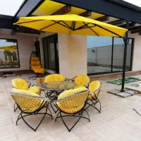 code99مبل باغی صندلی باغی مهتاب ۴نفره rofgarden