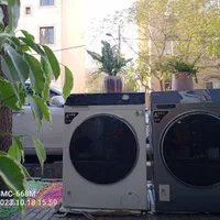 ماشین لباسشویی جی پلاس ظرفیت ۱۱ کیلو نمایشگاهی