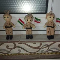 آویز بافتنی سرباز وطن
