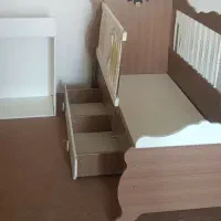 ست کامل تخت وکمد کودک|تخت و سرویس خواب|شیراز, لب آب|دیوار