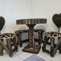 میز نهارخوری چوبی ۴ نفره در حد نو|میز و صندلی غذاخوری|تهران, بلوار کشاورز|دیوار