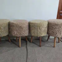 مبل۷نفره و۴عددپاف سالم|مبلمان خانگی و میز عسلی|تهران, سلیمانی|دیوار