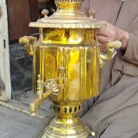 سماور زغالی کهنه|کلکسیون اشیاء عتیقه|مشهد, ابوذر|دیوار