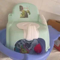 لگن و صندلی توالت