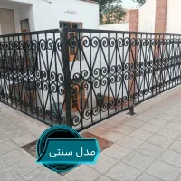 نرده راه‌پله و حفاظ روی دیوار|خدمات پیشه و مهارت|نجف‌آباد, گلدشت|دیوار