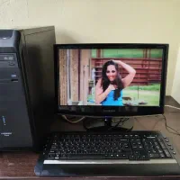 ۸هسته i7 رم ۱۶ هارد ۱ ترا/ssd گرافیک ۴+مانیتور ۱۹