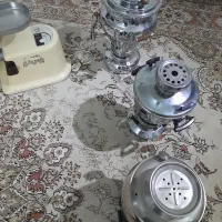 ۲عدد سماور نفتی وچرخ گوشت|سماور، چای‌ساز، قهوه‌ساز|نسیم‌شهر, |دیوار