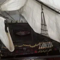 کشتی چوبی جنگی|مجسمه، تندیس، ماکت|تهران, حشمتیه|دیوار