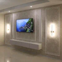 کابینت مدرن تی وی وال مدرن قاب بندی جاکفشی