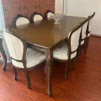 مبل ومیز غذاخوری استیل