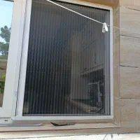 حفاظ اکاردونی و درب پنجره پی وی سی|مصالح و تجهیزات ساختمان|قزوین, |دیوار