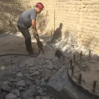 اجاره کمپرسور پیکور بادی تخریب برش بتن سنگ آسفالت|خدمات پیشه و مهارت|قم, شهرک قدس|دیوار