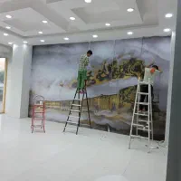 نصب انواع کاغذ دیواری ،،پوستر