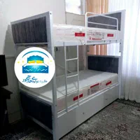 تخت خواب دو طبقه مهماندار(تختخواب۲دوطبقه)سه نفردنا|تخت و سرویس خواب|مشهد, حسین‌آباد|دیوار