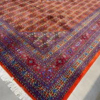 فرش دستباف (بساک)۱۲ متری ماهی خوشرنگ  اردبیل|فرش|مشکین‌دشت, |دیوار