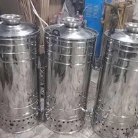 سماور گازی استیل بزرگ ۱۵۰ لیتری سماور هیئتی مجلسی|سماور، چای‌ساز، قهوه‌ساز|مشهد, کوه سنگی|دیوار