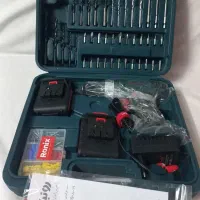 دلرشارژی رونیکس۱۸ولت۵۳تکه آک.شارجی چکشی رونکس۱۸ولت|ابزارآلات|مشهد, سیلو|دیوار