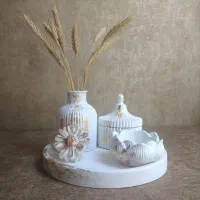 سنگ مصنوعی و شمع|مجسمه، تندیس، ماکت|مشهد, فرهنگیان (شهرک غرب)|دیوار