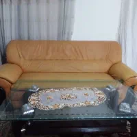 مبلمان هفت نفره به همراه جلومبلی