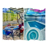 ویلا دوبلکس۲خواب با استخر زلال وجکوزیداغ