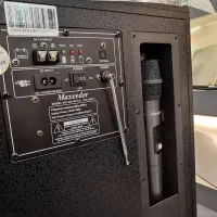 اسپیکر شارژی مکسیدرIRC10A07بارقص نورهای چرخشی|پخشکننده همراه|یزد, |دیوار