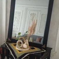 کنسول آینه پایه نعل اسبی بسیار نو بدون زدگی