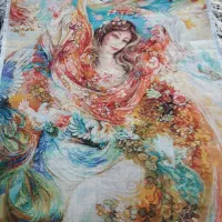 آموزش فرش تابلوفرش.فروش ابزار نخ و نقشه.پرداخت فرش