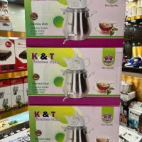 کتری وقوری استیل وطلایی|قوری، کتری، قهوهساز دستی|قم, علی آباد سعدگان|دیوار