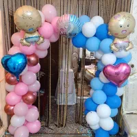 وسایل جشن تعیین جنسیت ریسه بادکنک و بوکت