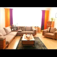 پرده سالن و اتاق خواب|پرده، رانر، رومیزی|تهران, شهرک آپادانا|دیوار
