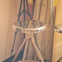 میز چوبی و صندلی استیل|صندلی و نیمکت|شاهین‌شهر, چمران|دیوار