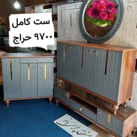ست باحاله باحال دورنگ  جذاب مدرن و جدید|میز تلویزیون|قم, قلعه کامکار|دیوار